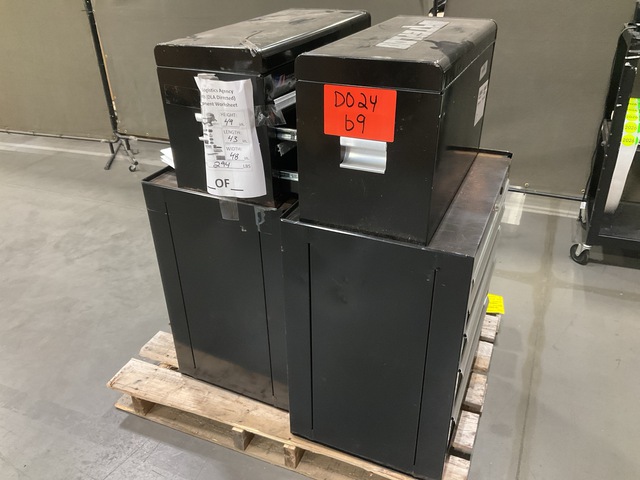 (2) Waterloo Tool Boxes w/Top Chests