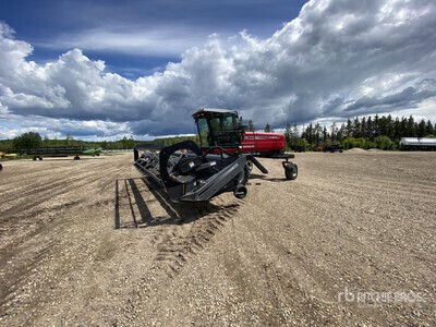 2011 Massey Ferguson 9220 22 ft Swather Windrower