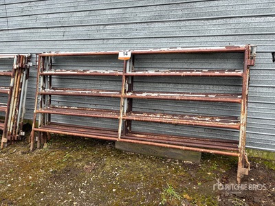 Quantity of (5) 10 ft Livestock Panel