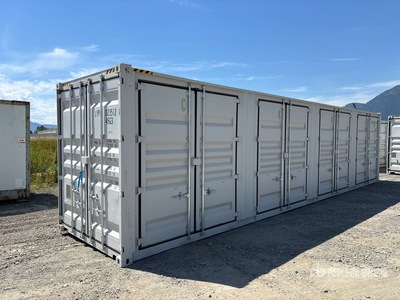 2025 40 ft High Cube Multi-Door Storage Container