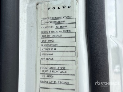 2025 Volvo VNR300 6x4 T/A Day Cab Truck Tractor
