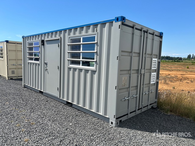 2025 20 ft x 8 ft Container Mobile Office (Unused)