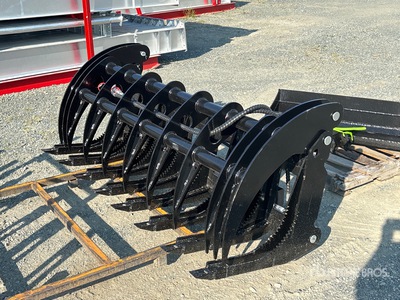 2026 GIYI GY-CLG72 72 in Log Skid Steer Grapple (Unused)