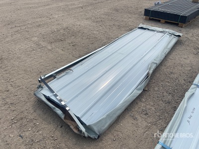 Quantity of (50) 2026 SKLP SK-XH50 Galvalume Steel Sheets 9 ft 10 in x 3 ft (Unused)