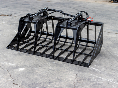2026 GIYI GY-HWG72 72 in Skeleton Skid Steer Grapple Bucket (Unused)