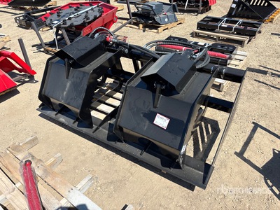 2026 GIYI GY-HWG72 72 in Skeleton Skid Steer Grapple Bucket (Unused)