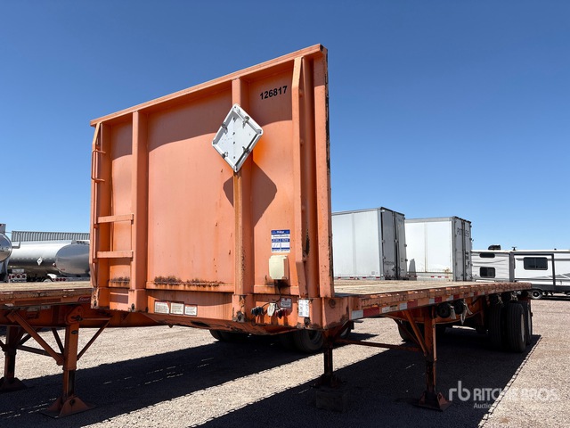 2018 Great Dane 36 ft T/A Flatbed Trailer