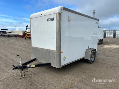 2023 Carmate 12 ft S/A Enclosed Trailer