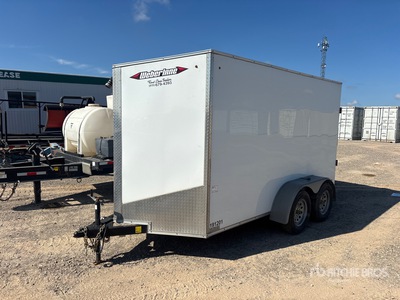 2024 Weberlane 12 ft T/A Enclosed Trailer