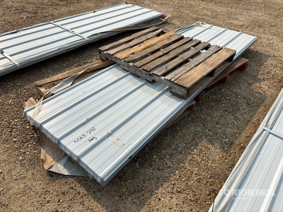 Quantity of (50) 2026 SKLP SK-XH50 Galvalume Steel Sheets (Unused)