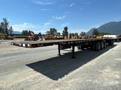 2015 Doepker 32 ft Tri/A Super B-Train Lead Remolque caja abierta