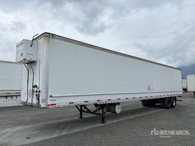 2013 Vanguard 53 ft x 102 in T/A Heated Van Trailer