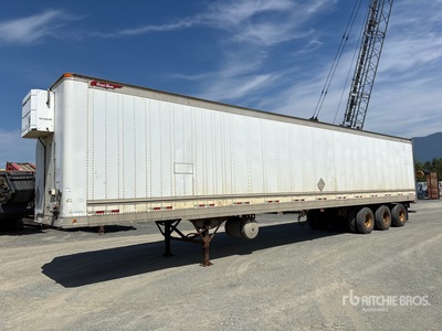 2013 Great Dane 53 ft x 102 in Tri/A Heated Remolque de furgoneta