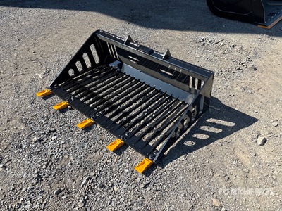 2026 GIYI GY-RB44 Skeleton Mini Skid Steer Bucket (Unused)