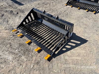 2026 GIYI GY-RB44 Rock Mini Skid Steer Bucket (Unused)