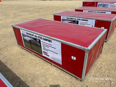 2026 SKLP SK-SC40 20 ft x 40 ft Carport (Unused)