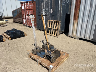 Quantity of (3) Air Operated Floor Jack
