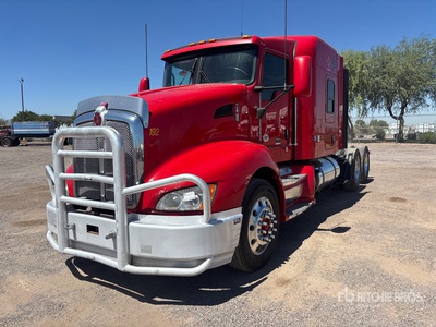 2017 Kenworth T600 6x4 Cabeza Tractora Cabina Dormitorio
