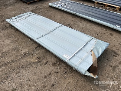 Quantity of (50) 2026 SKLP SK-XH50 9 ft 10 in Galvalume Steel Sheets (Unused)