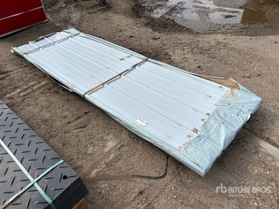 Quantity of (50) 2026 SKLP SK-XH50 9 ft 10 in Galvalume Steel Sheets (Unused)