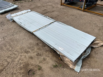 Quantity of (50) 2026 SKLP SKL50 9 ft 10 in Galvalume Steel Sheets (Unused)