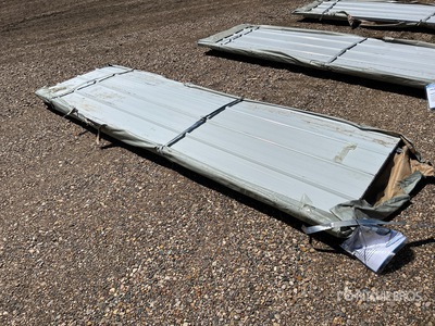 Quantity of (50) 2026 SKLP SK-XH50 10 ft x 3 ft Galvalume Steel Siding (Unused)