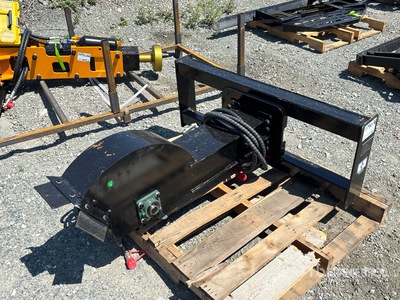 2026 GIYI GY-BSG45 8 in Skid Steer Stump Grinder (Unused)