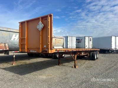 2018 Great Dane 36 ft T/A Flatbed Trailer