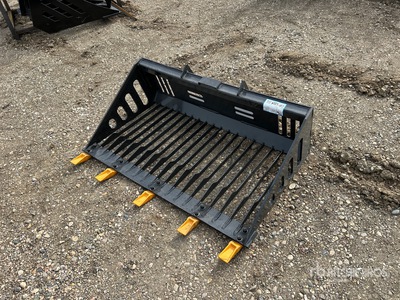 2026 GIYI GY-RB44 43 in Skeleton Mini Skid Steer Bucket (Unused)
