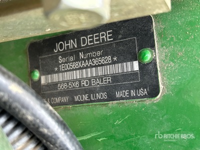 2008 John Deere 568 Round Baler