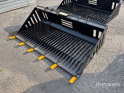 2026 GIYI GY-RB66 66 in Rock Skid Steer Bucket (Unused)