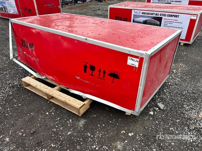 2026 SKLP SK-SC40 20 ft x 40 ft Carport (Unused)