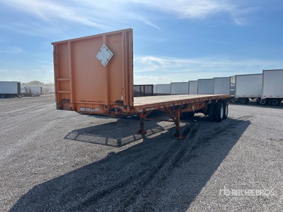 2018 Great Dane 37 ft T/A Flatbed Trailer