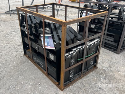 Quantity of (5) 2026 AGT SSCPF48-6600-WFF Forche per mini pala (Unused)