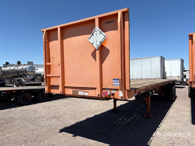 2018 Great Dane 36 ft T/A Flatbed Trailer