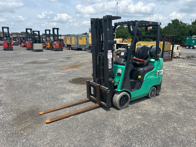 2018 Mitsubishi FGC20CN 3500 lb Cushion Tire Forklift