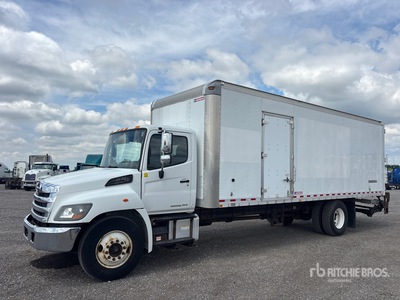 2017 Hino 268 4x2 Van Truck