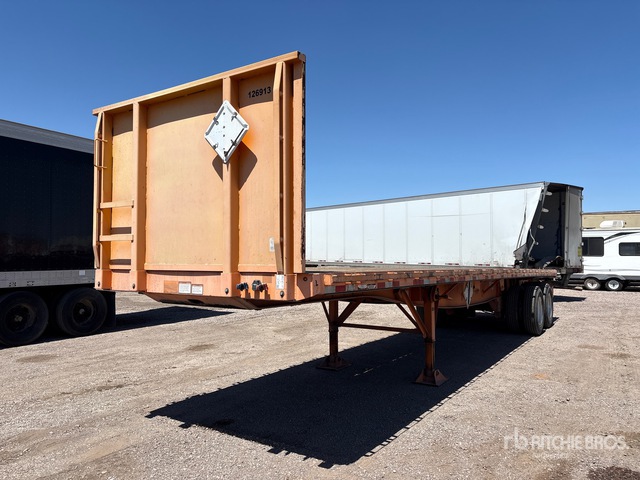 2018 Great Dane 36 ft T/A Flatbed Trailer
