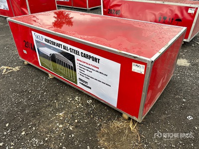 2026 SKLP SK-SC40 20 ft x 40 ft Carport (Unused)