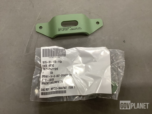 (46) Cygnus 7-114111016 Helicopter Rotor Tail Wedment Brackets