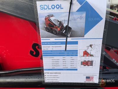 2026 SDLOOL SL380 Mini Compact Track Loader (Unused)