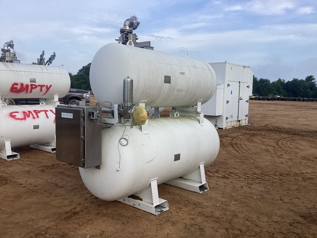 John Wood Horizontal Stacked Pressure Tank