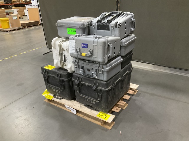 (9) Assorted Storage Cases