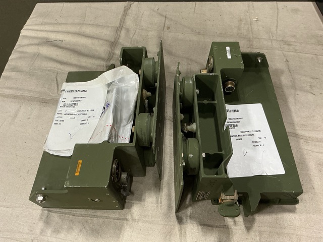 (2) Harris A3014053-1 Electrical Equipment Mounting Bases