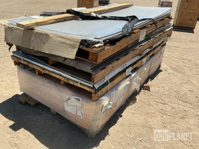 (79) 96” x 48” x ¼” VSS Logistics AA59502-3A1084R1 Polycarbonate Plastic Sheets
