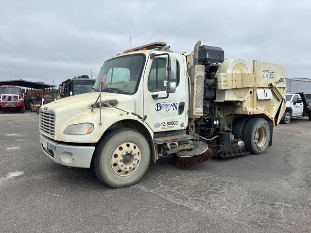 Tymco 600 on 2014 Freightliner 600 Sweeper Truck Tymco 600 on 2014 Freightliner 600 Sweeper Truck