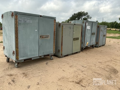 (4) Assorted Mobility Containers