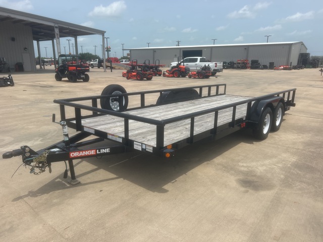 2024 Orange Line TU70-20BK4AR2B 20 ft T/A Utility Trailer