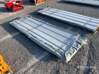 Quantity of (50) 2026 SKLP SK-XH50 Galvalume Steel Sheets معدات بناء متنوعة (Unused)