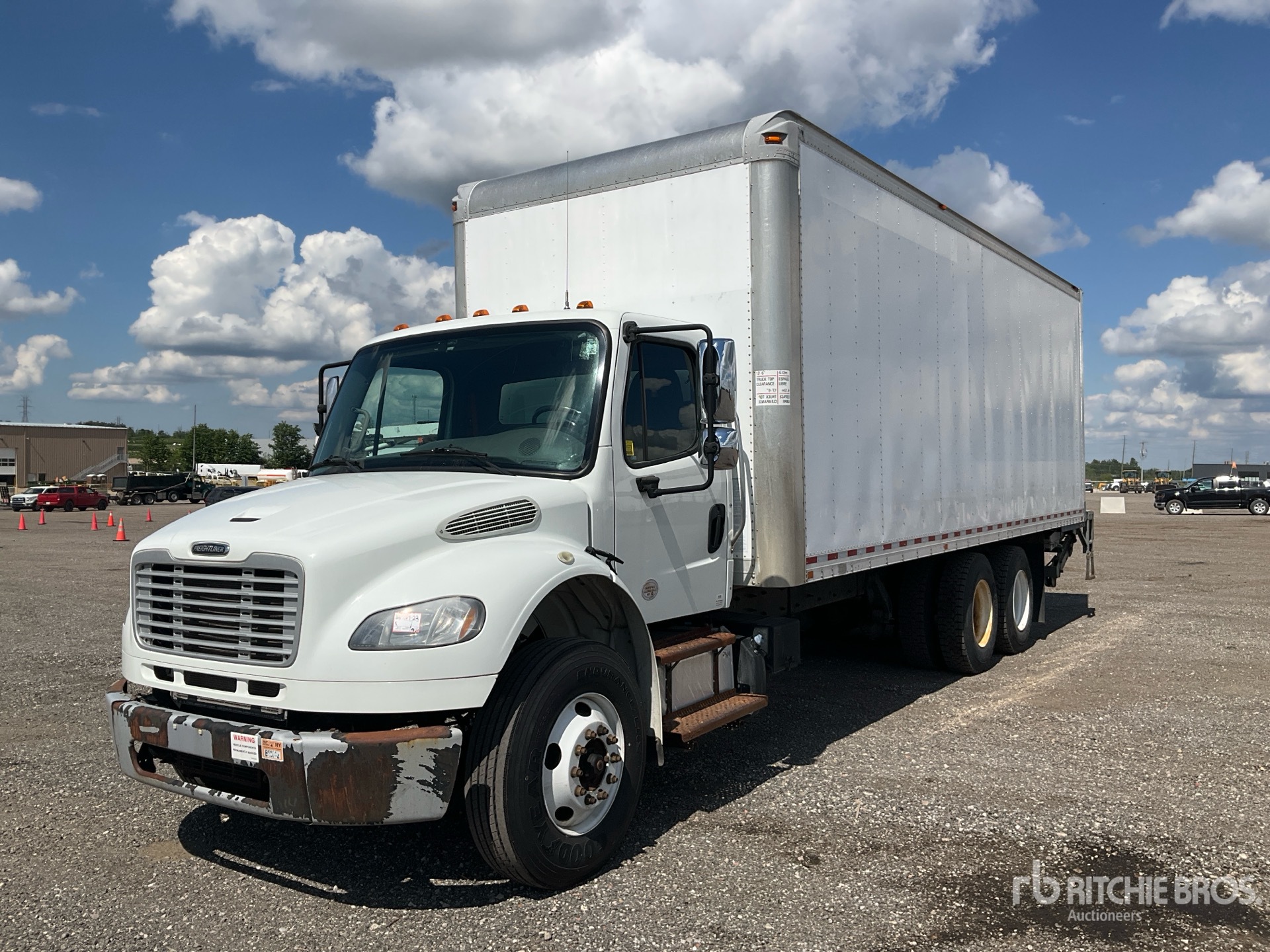 2018 Freightliner M2 106 6x4 Van Truck